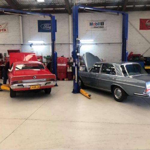 Engine Diagnostic Check in Progress