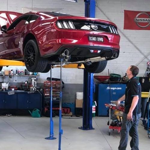 Vehicle Lift for Under-body Inspection